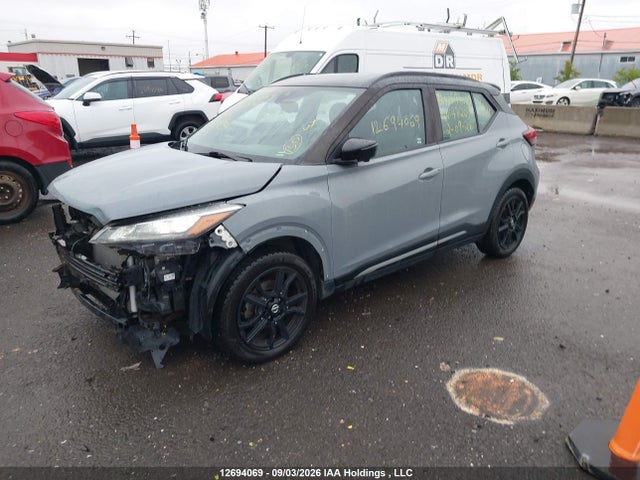 Продажа на аукционе авто 2021 Nissan Kicks Sr, vin: 3N1CP5DV8ML472034, номер лота: 12694069