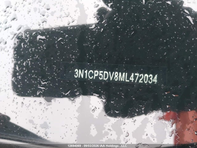 Продажа на аукционе авто 2021 Nissan Kicks Sr, vin: 3N1CP5DV8ML472034, номер лота: 12694069