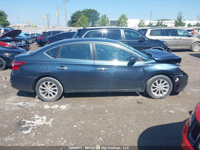 12694077 :رقم المزاد ، 3N1AB7AP8HY320075 vin ، 2017 Nissan Sentra S/sv/sr/sl مزاد بيع
