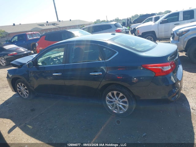 12694077 :رقم المزاد ، 3N1AB7AP8HY320075 vin ، 2017 Nissan Sentra S/sv/sr/sl مزاد بيع