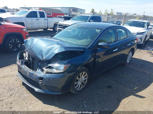 12694077 :رقم المزاد ، 3N1AB7AP8HY320075 vin ، 2017 Nissan Sentra S/sv/sr/sl مزاد بيع