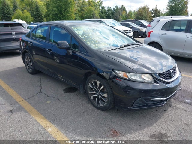 12694110 :رقم المزاد ، 2HGFB2F51DH043316 vin ، 2013 Honda Civic Ex مزاد بيع