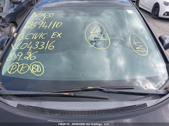 Продажа на аукционе авто 2013 Honda Civic Ex, vin: 2HGFB2F51DH043316, номер лота: 12694110