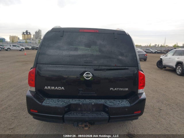 2011 Nissan Armada Platinum მანქანა იყიდება აუქციონზე, vin: 5N1AA0NE4BN616761, აუქციონის ნომერი: 12694126
