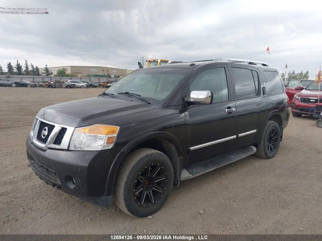 2011 Nissan Armada Platinum მანქანა იყიდება აუქციონზე, vin: 5N1AA0NE4BN616761, აუქციონის ნომერი: 12694126