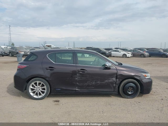 12694138 :رقم المزاد ، JTHKD5BH0D2161647 vin ، 2013 Lexus Ct 200 مزاد بيع