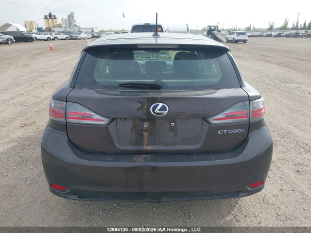 12694138 :رقم المزاد ، JTHKD5BH0D2161647 vin ، 2013 Lexus Ct 200 مزاد بيع
