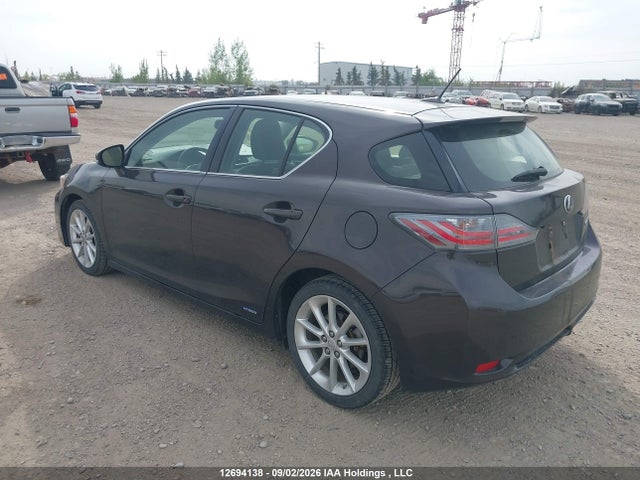 12694138 :رقم المزاد ، JTHKD5BH0D2161647 vin ، 2013 Lexus Ct 200 مزاد بيع