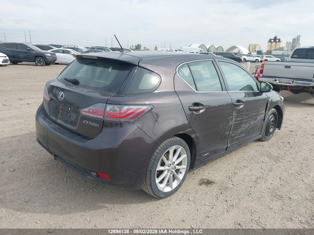 12694138 :رقم المزاد ، JTHKD5BH0D2161647 vin ، 2013 Lexus Ct 200 مزاد بيع