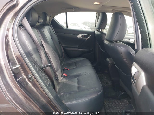 12694138 :رقم المزاد ، JTHKD5BH0D2161647 vin ، 2013 Lexus Ct 200 مزاد بيع