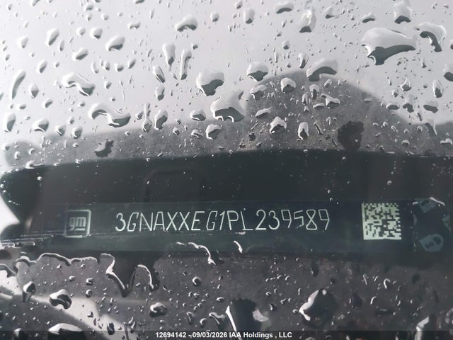 2023 Chevrolet Equinox Premier მანქანა იყიდება აუქციონზე, vin: 3GNAXXEG1PL239589, აუქციონის ნომერი: 12694142