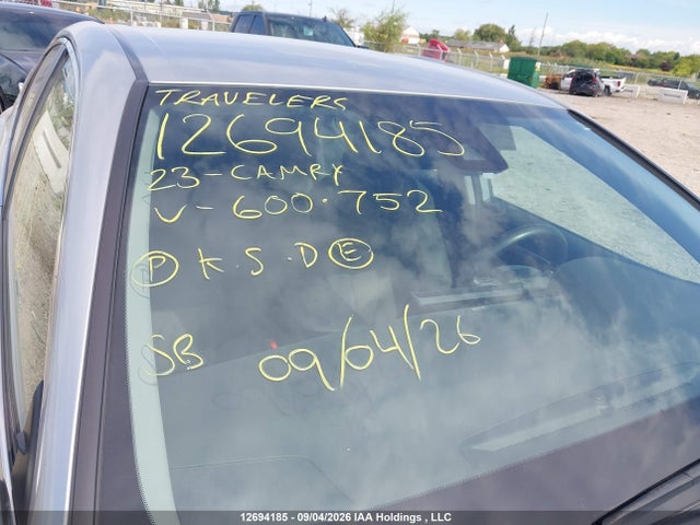 12694185 :رقم المزاد ، 4T1C31AK9PU600752 vin ، 2023 Toyota Camry Hybrid Le مزاد بيع