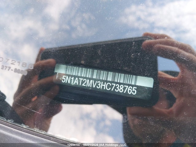 Nissan Rogue S/sl Platinum/sv 2017 5N1AT2MV3HC738765 Image 17