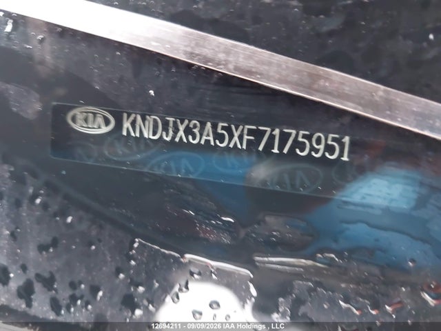 12694211 :رقم المزاد ، KNDJX3A5XF7175951 vin ، 2015 Kia Soul Sx/sx Luxury مزاد بيع