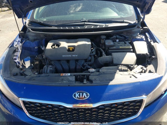 12694227 :رقم المزاد ، 3KPFL4A76HE106170 vin ، 2017 Kia Forte Lx/s مزاد بيع