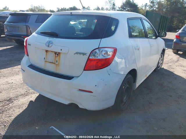 12694253 :رقم المزاد ، 2T1KU4EE5AC350112 vin ، 2010 Toyota Matrix Wagon مزاد بيع