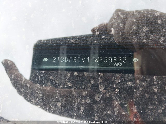 Toyota RAV4 2017 2T3BFREV1HW539833 Image 9