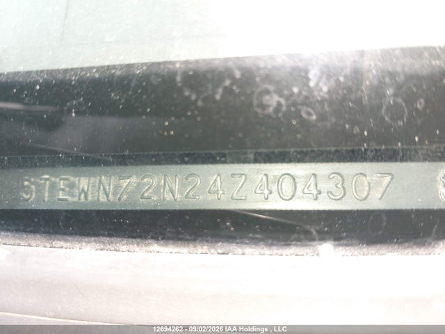 Aukcja sprzedaży 2004 Toyota Tacoma Base V6, vin: 5TEWN72N24Z404307, numer aukcji: 12694262