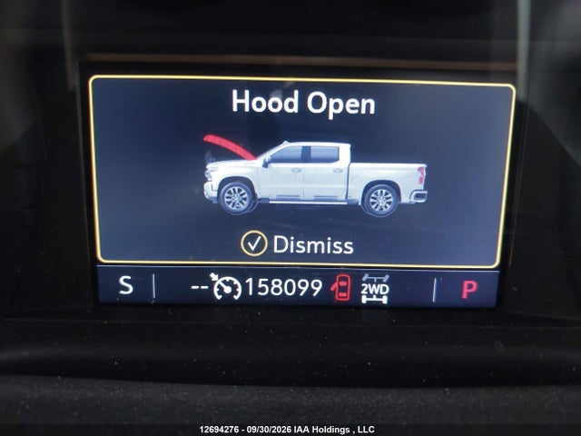 12694276 :رقم المزاد ، 3GCUYEET9NG206060 vin ، 2022 Chevrolet Silverado 1500 Ltd Rst مزاد بيع