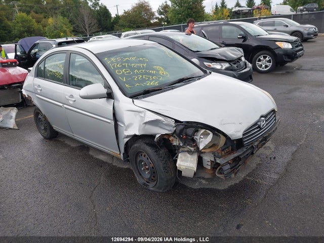 12694294 :رقم المزاد ، KMHCN45C98U225302 vin ، 2008 Hyundai Accent Gls مزاد بيع