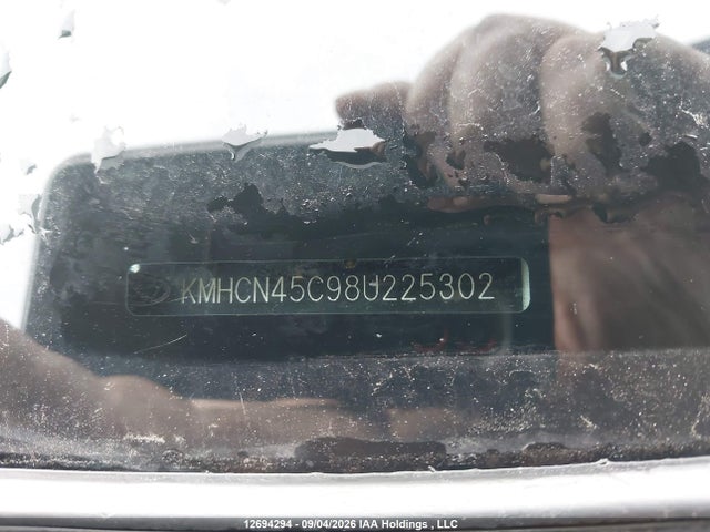12694294 :رقم المزاد ، KMHCN45C98U225302 vin ، 2008 Hyundai Accent Gls مزاد بيع