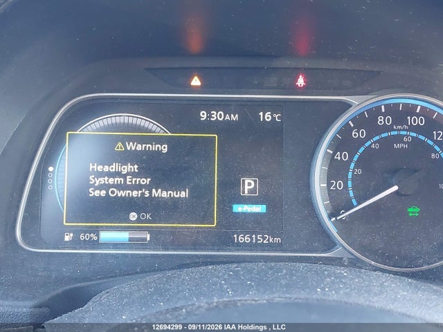 1N4AZ1CP9JC305897 Nissan Leaf S/sl/sv