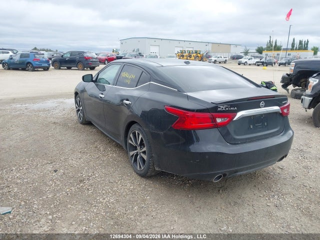 12694304 :رقم المزاد ، 1N4AA6AP6GC381996 vin ، 2016 Nissan Maxima Platinum/sl/sr/sv مزاد بيع