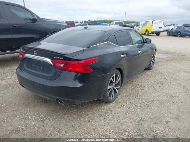 12694304 :رقم المزاد ، 1N4AA6AP6GC381996 vin ، 2016 Nissan Maxima Platinum/sl/sr/sv مزاد بيع