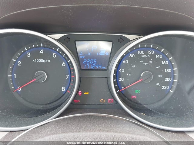 2013 Hyundai Tucson Gl მანქანა იყიდება აუქციონზე, vin: KM8JT3AC1DU688302, აუქციონის ნომერი: 12694319