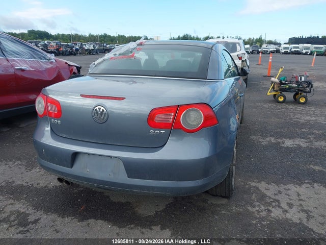 12685811 :رقم المزاد ، WVWBA71F69V015832 vin ، 2009 Volkswagen Eos 2.0 Tsi Trendline مزاد بيع