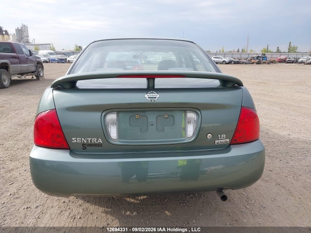 Продажа на аукционе авто 2006 Nissan Sentra 1.8/1.8s, vin: 3N1CB51D66L578169, номер лота: 12694331