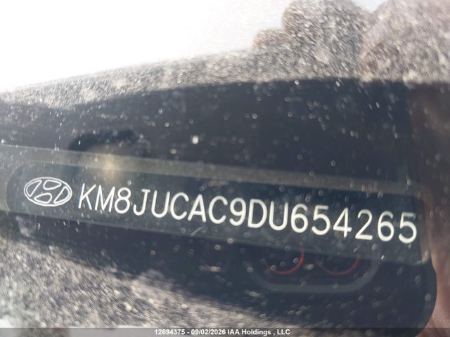 Aukcja sprzedaży 2013 Hyundai Tucson Gls/limited, vin: KM8JUCAC9DU654265, numer aukcji: 12694375