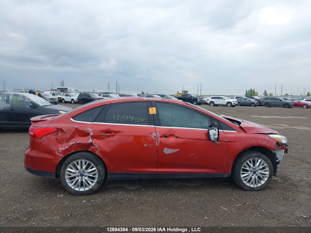 12694384 :رقم المزاد ، 1FADP3J22JL248139 vin ، 2018 Ford Focus Titanium مزاد بيع