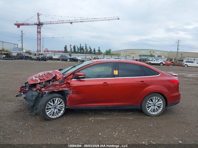 12694384 :رقم المزاد ، 1FADP3J22JL248139 vin ، 2018 Ford Focus Titanium مزاد بيع