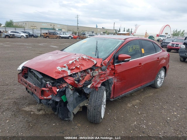 12694384 :رقم المزاد ، 1FADP3J22JL248139 vin ، 2018 Ford Focus Titanium مزاد بيع
