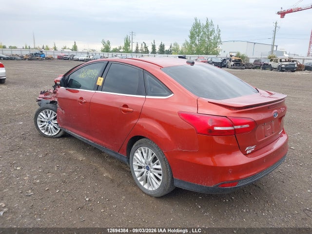12694384 :رقم المزاد ، 1FADP3J22JL248139 vin ، 2018 Ford Focus Titanium مزاد بيع