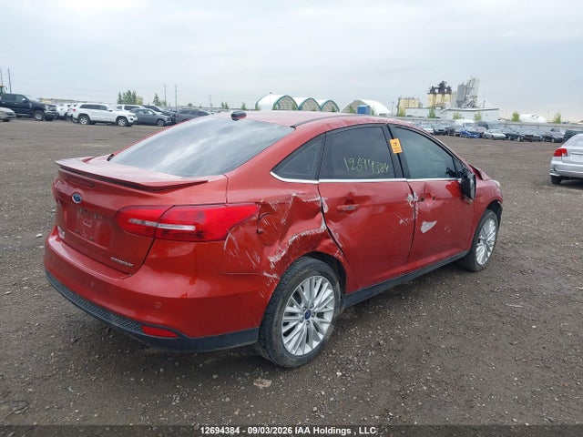 12694384 :رقم المزاد ، 1FADP3J22JL248139 vin ، 2018 Ford Focus Titanium مزاد بيع