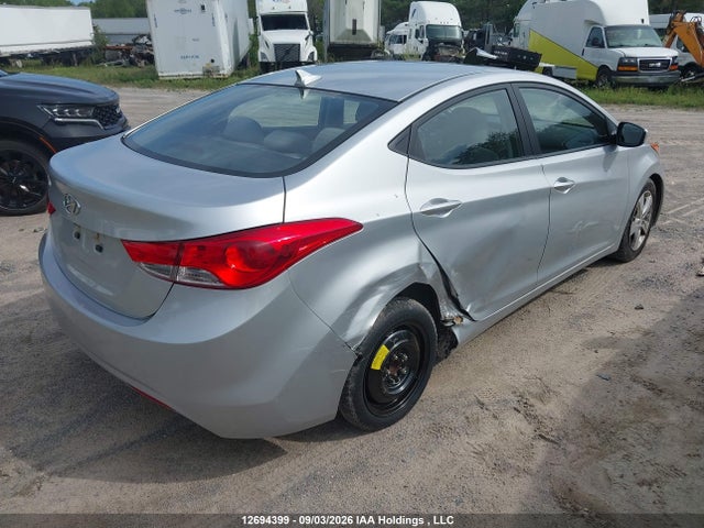 12694399 :رقم المزاد ، 5NPDH4AE0DH393843 vin ، 2013 Hyundai Elantra Gls مزاد بيع