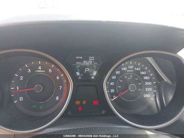 12694399 :رقم المزاد ، 5NPDH4AE0DH393843 vin ، 2013 Hyundai Elantra Gls مزاد بيع