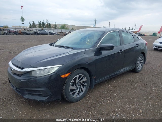 2016 Honda Civic Ex 4dr მანქანა იყიდება აუქციონზე, vin: 2HGFC2F75GH037568, აუქციონის ნომერი: 12694402