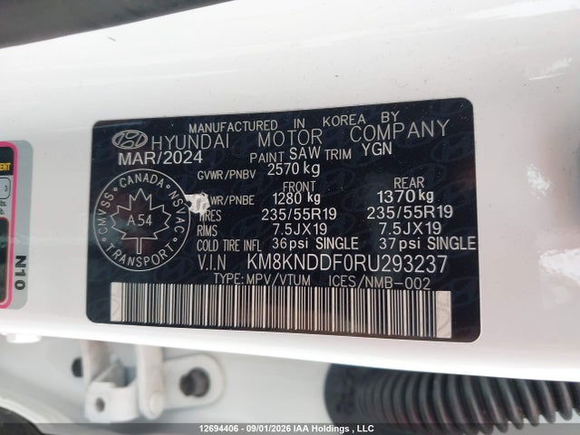 Hyundai Ioniq 5 Sel 2024 KM8KNDDF0RU293237 Image 19