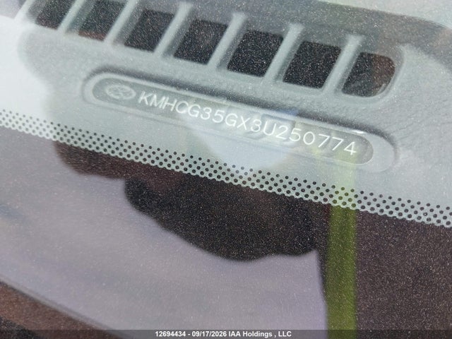 2003 Hyundai Accent მანქანა იყიდება აუქციონზე, vin: KMHCG35GX3U250774, აუქციონის ნომერი: 12694434