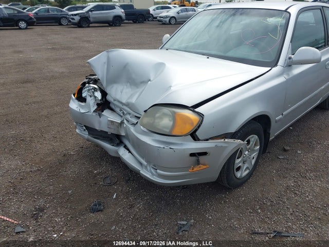 2003 Hyundai Accent მანქანა იყიდება აუქციონზე, vin: KMHCG35GX3U250774, აუქციონის ნომერი: 12694434