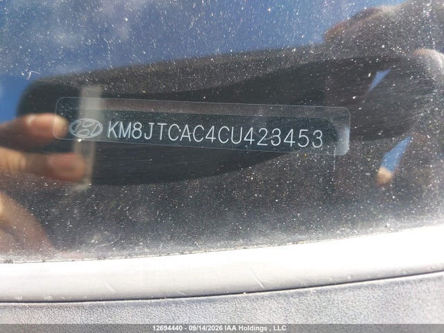 Aukcja sprzedaży 2012 Hyundai Tucson Gl, vin: KM8JTCAC4CU423453, numer aukcji: 12694440