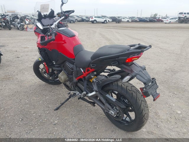12694452 :رقم المزاد ، ZDMAAL7W4TB006734 vin ، 2026 Ducati Multistrada V4/v4s/v4s Travel/v4 Pikes Peak مزاد بيع