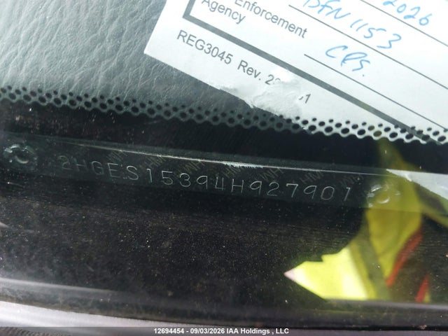 Продаж на аукціоні авто 2004 Honda Civic Se, vin: 2HGES15394H927901, номер лоту: 12694454
