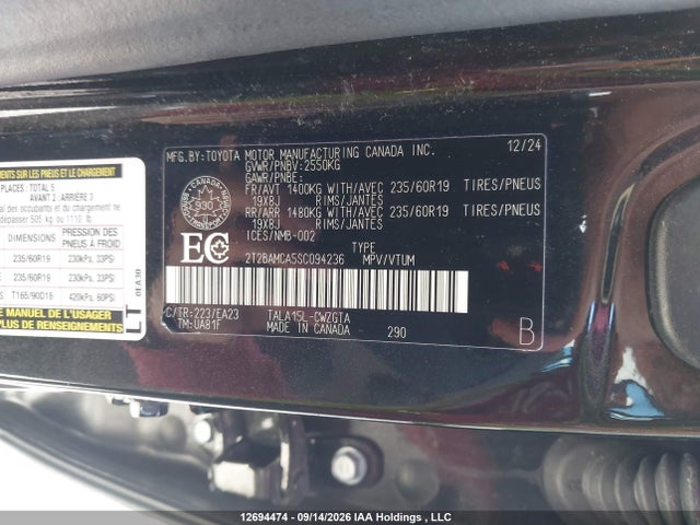 Lexus RX 350 2025 2T2BAMCA5SC094236 Image 9