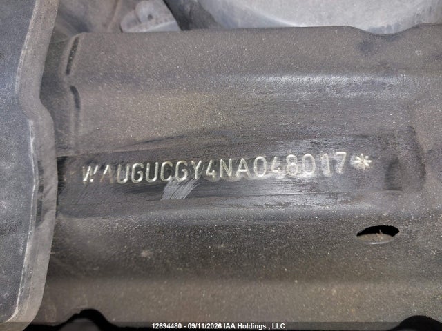Продажа на аукционе авто 2022 Audi A3 40 Komfort, vin: WAUGUCGY4NA048017, номер лота: 12694480