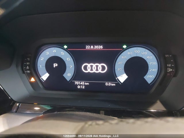 Продажа на аукционе авто 2022 Audi A3 40 Komfort, vin: WAUGUCGY4NA048017, номер лота: 12694480