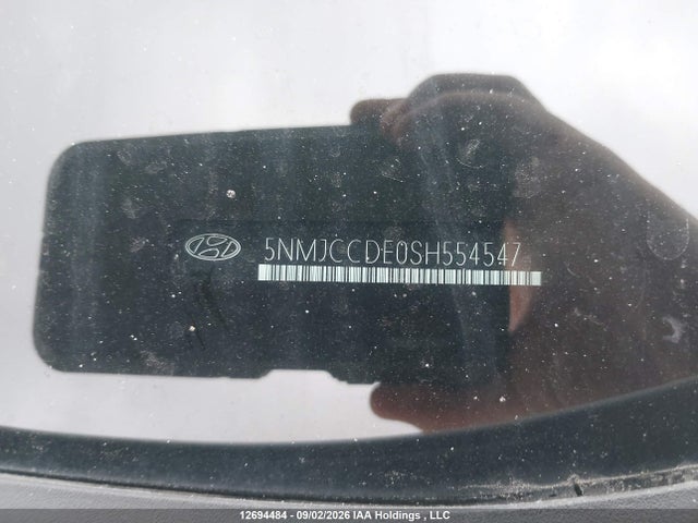5NMJCCDE0SH554547 Hyundai Tucson